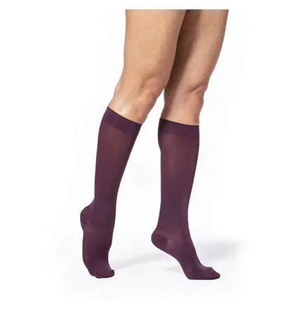 Sigvaris Compression Socks, Soft Opaque 840 Calf Compression Stockings 20-30mmHg