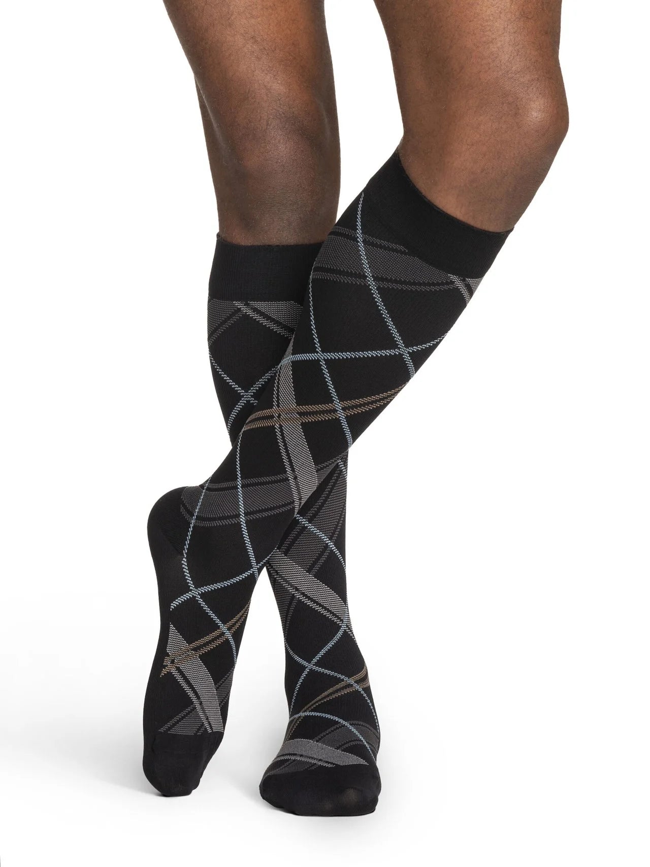 Sigvaris Compression Socks Microfiber Patterns 830 - Men 20-30mmHg